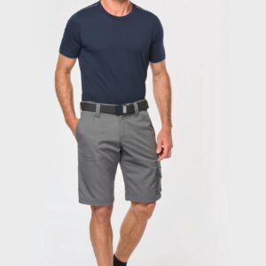 Bermuda de travail multipoches homme