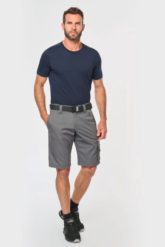 Bermuda de travail multipoches homme
