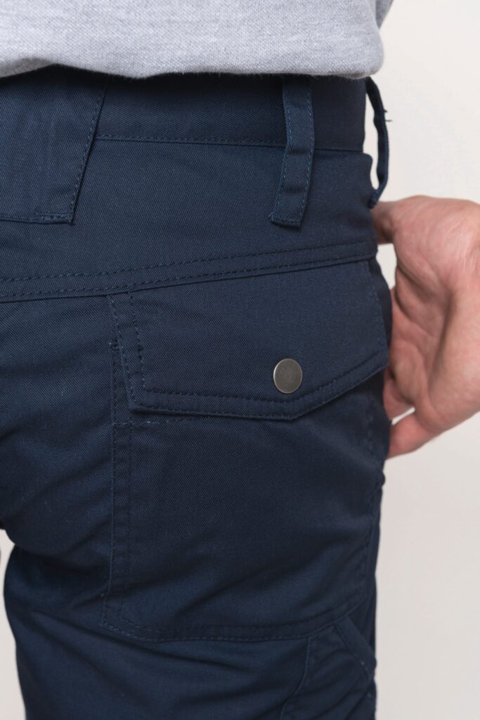 Pantalon de travail multipoches homme