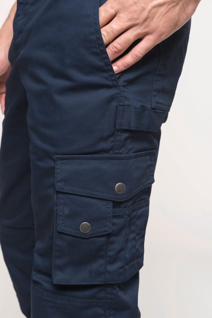Pantalon de travail multipoches homme