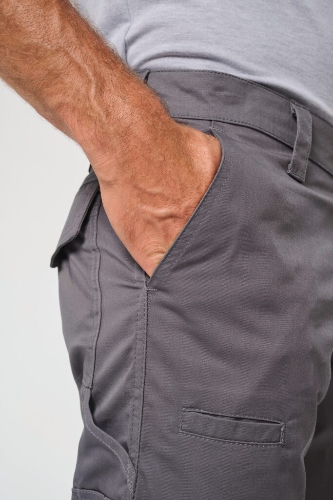 Pantalon de travail multipoches homme