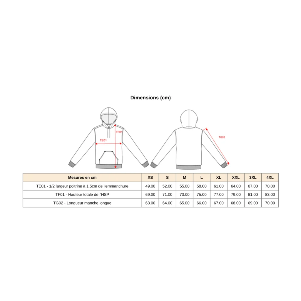 Sweat à capuche SOC - Adulte