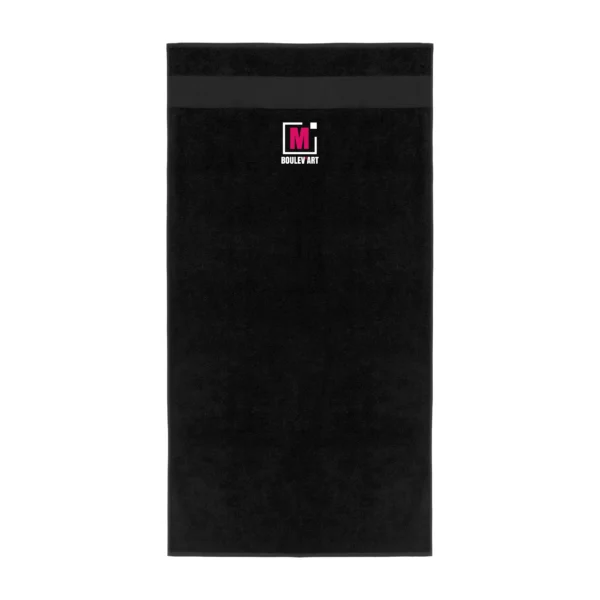 Serviette brodé coton - 50x100
