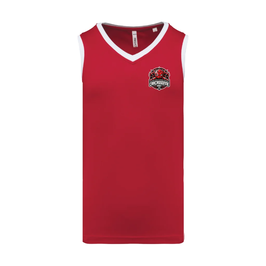 Maillot d'entrainement - Enfant - Rouge