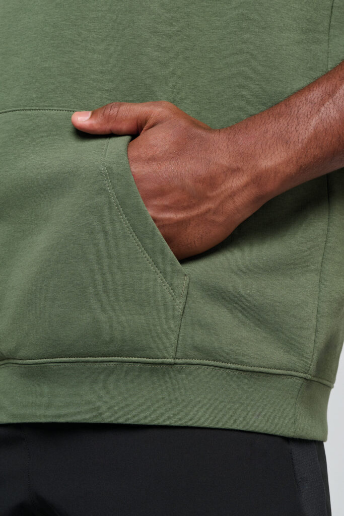 Sweat-shirt à capuche sans manches unisexe