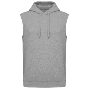 Sweat-shirt à capuche sans manches unisexe