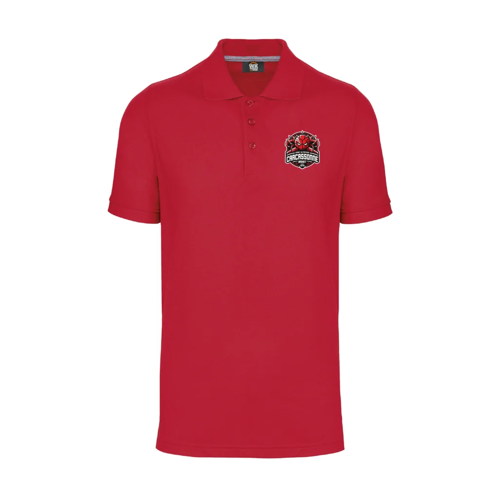 Polo - Adulte - Rouge