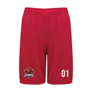 Short d'entrainement - Adulte - Rouge