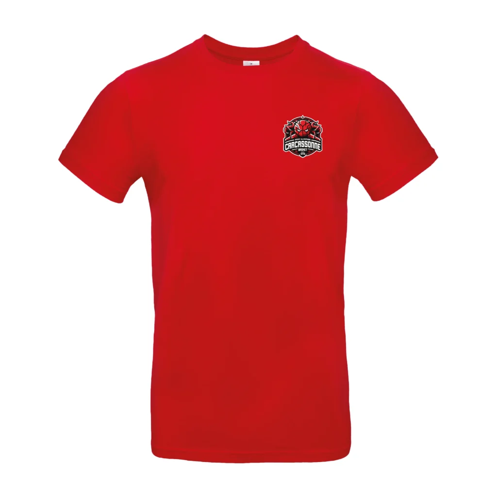T-Shirt coton SOC - Adulte - Rouge