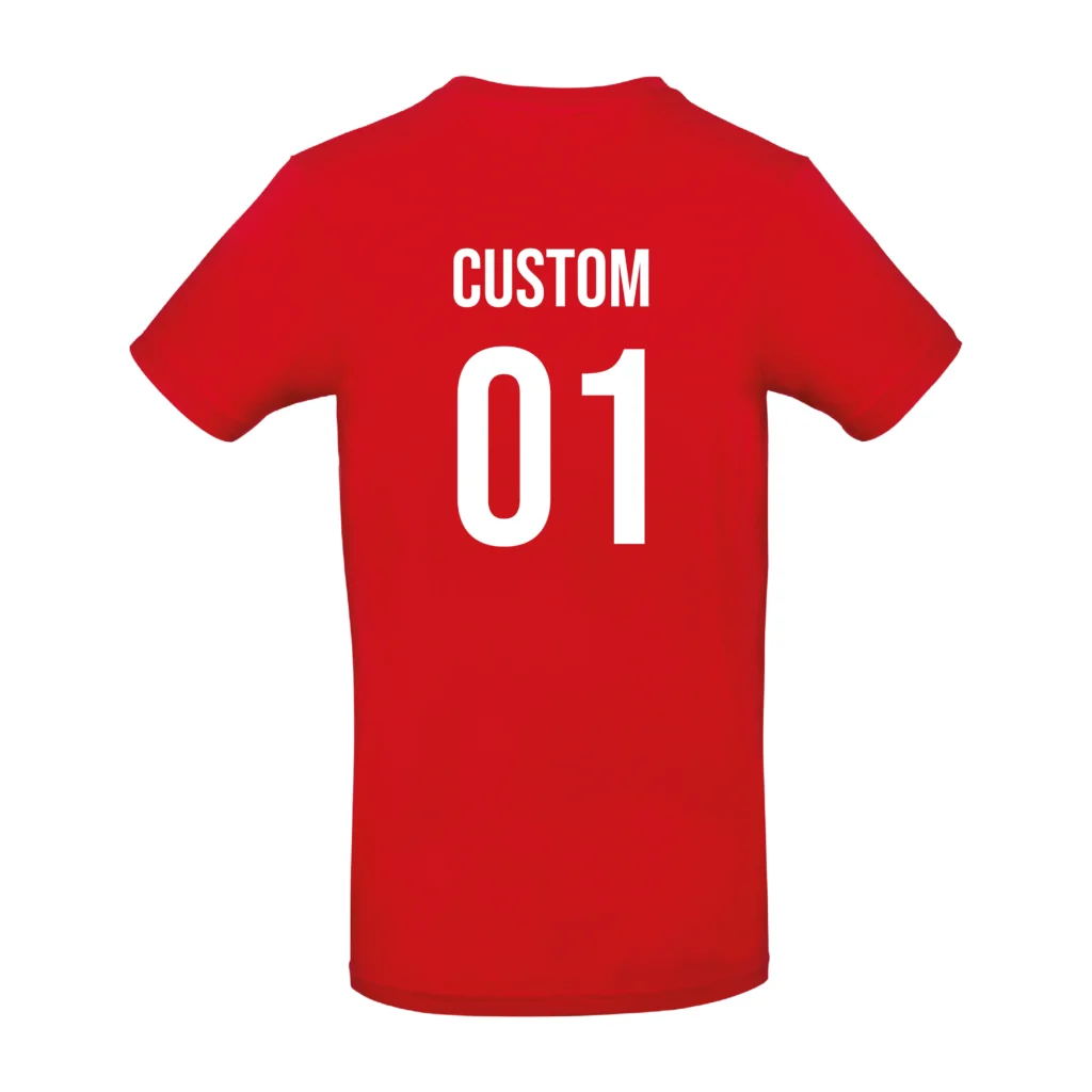 T-Shirt coton Carcassonne - Adulte - Rouge