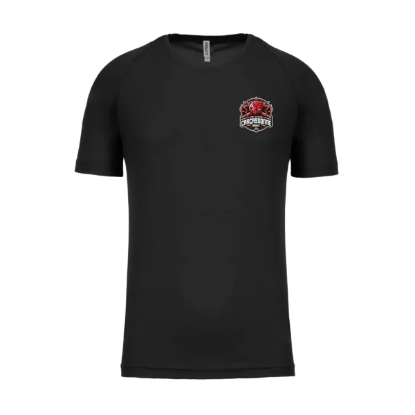 T-Shirt sport SOC - Enfant - Noir