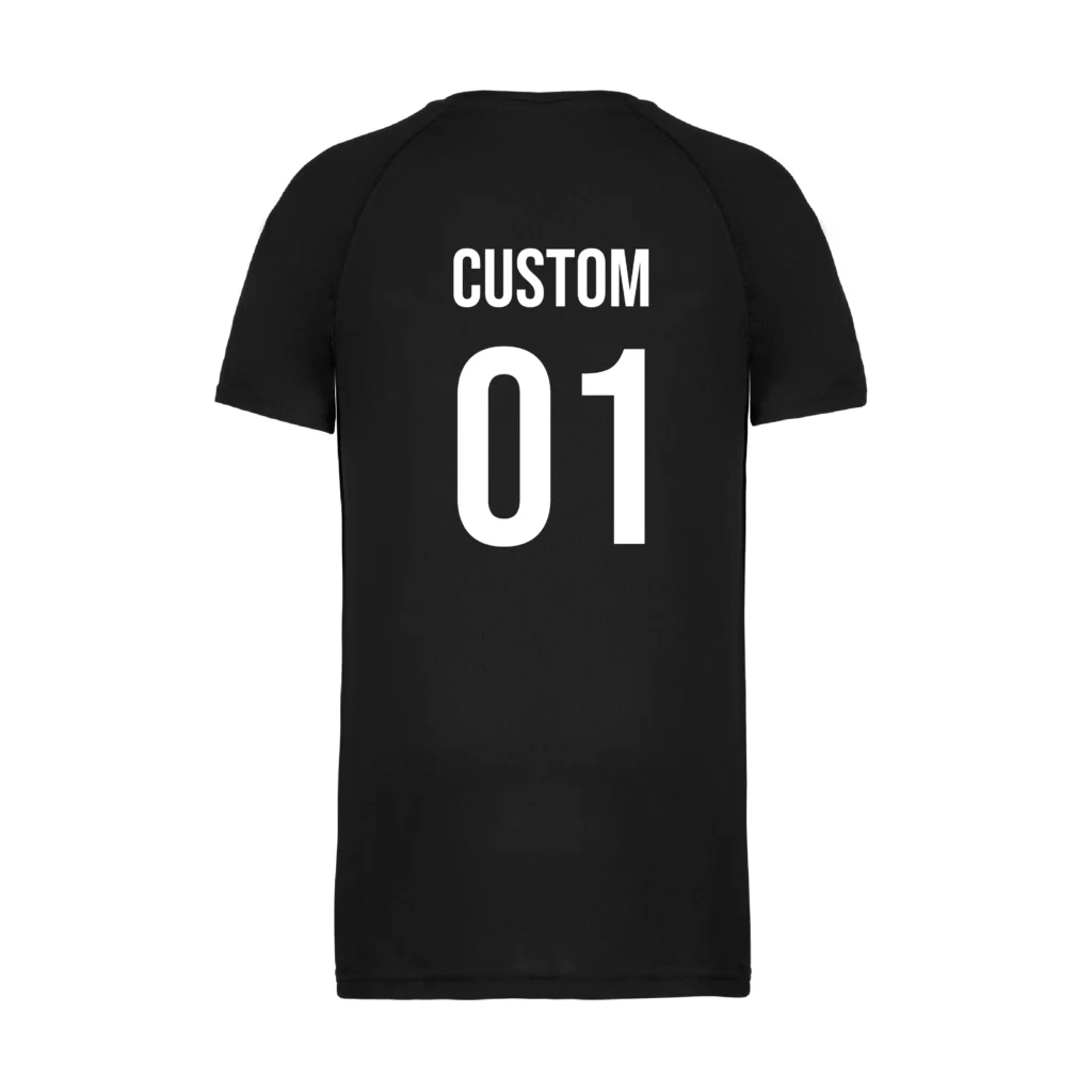 T-Shirt sport Carcassonne - Adulte - Noir