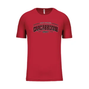 T-Shirt sport Carcassonne - Enfant - Rouge