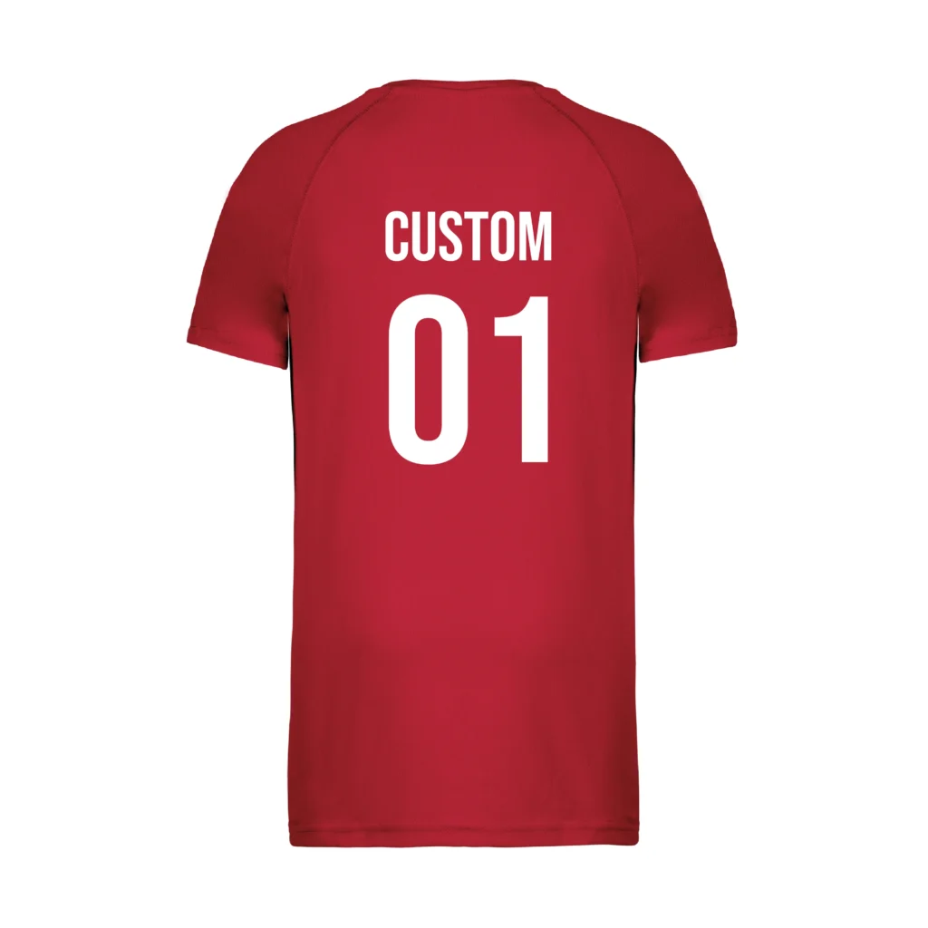 T-Shirt sport Carcassonne - Enfant - Rouge