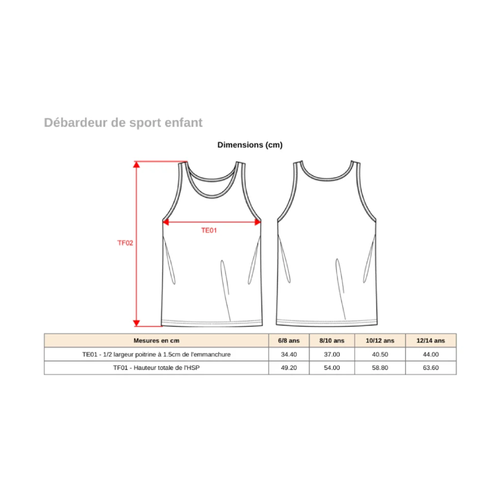 Debardeur sport - Enfant